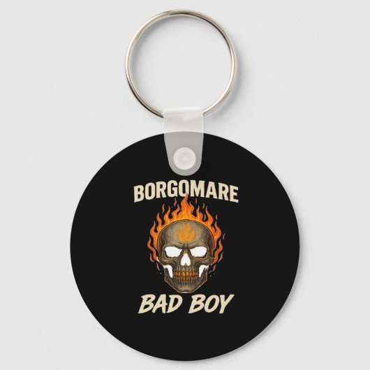 Porte-clés Bgm Mauvais - Squelette Mains Coeur (Recto)