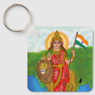Porte-clés Bharat Mata