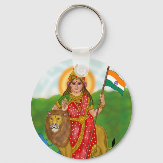 Porte-clés Bharat Mata (Recto)