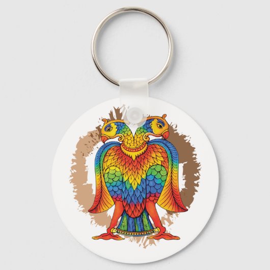 Porte-clés bherunda bird (Recto)