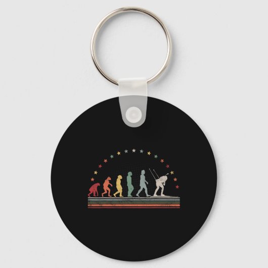 Porte-clés Biathlon Evolution Retro Ski Hob (Recto)