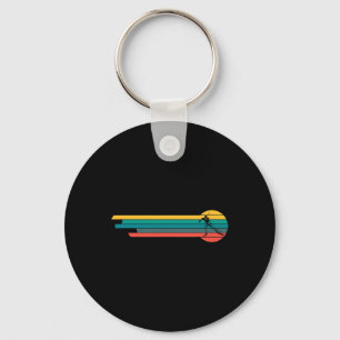 Porte-clés Biathlon Vintage Retro Ski Biathlète Tir 1