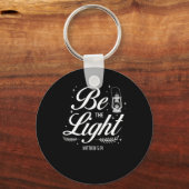 Porte-clés Bible Verse Be The Light Matthew 514 (Recto)