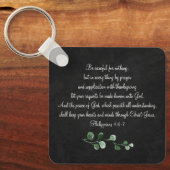 Porte-clés Bible Verse Custom Christian Cadeau Porte - clé (Recto)