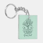 Porte-clés Bible Verse Grace Porte - clé (Devant gauche)