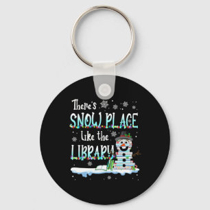 Porte-clés Bibliothécaire Il n'y a pas d'endroit comme la bib