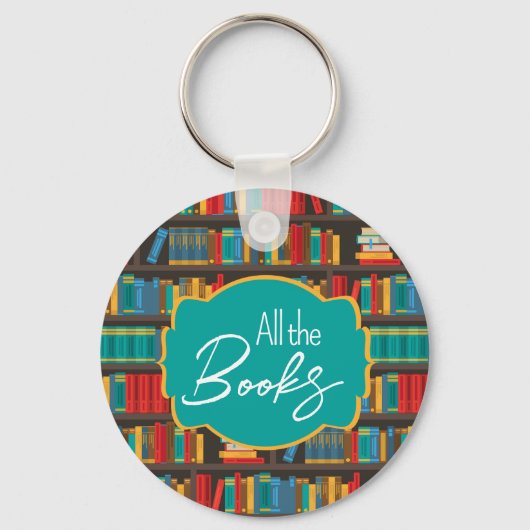 Porte-clés Bibliothèque Lecture amour (Recto)