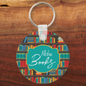 Porte-clés Bibliothèque Lecture amour (Verso)