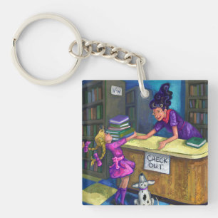 Porte-clés Bibliothèque Récupérer l'oeuvre