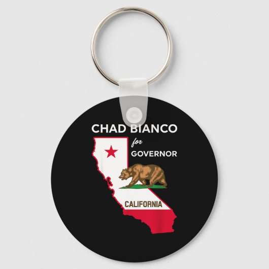 Porte-clés Bicanco 2026 Chad Bianco For Governor Of Californi (Recto)