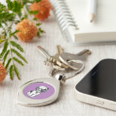 Porte-clés Bichon Frise (Côté )