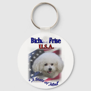 Porte-clés Bichon Frise Gifts