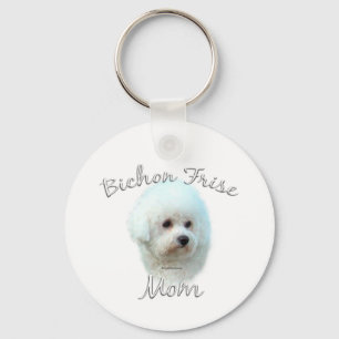 Porte-clés Bichon Frise Maman 2