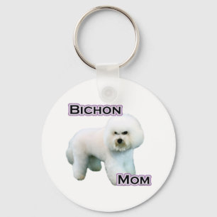 Porte-clés Bichon Frise Mom 4 - Porte - clé