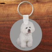 Porte-clés Bichon Frise Precious Porte - clé (Recto)