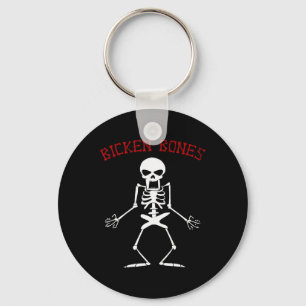 Porte-clés Bicken Bones Skeleton Halloween Funny Bones Love W