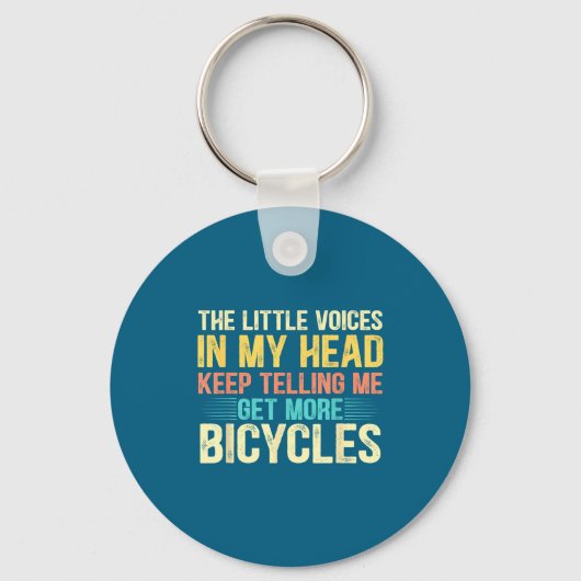 Porte-clés Bicycle Lover Funny Quote Cycling Humor  (Recto)