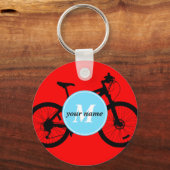 Porte-clés Bicycle silhouette (Recto)