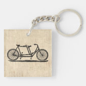 Porte-clés Bicyclette en tandem Bicyclette à deux personnes V (Dos)