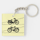 Porte-clés Bicyclette Noir 1 (Dos)