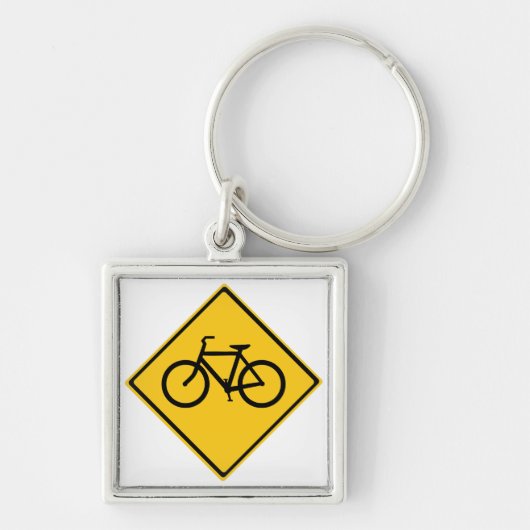 Porte-clés Bicyclette pour panneau routier (Devant)