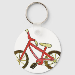 Porte-clés Bicyclette rouge