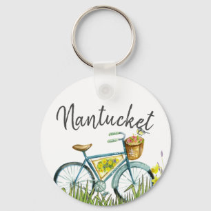 Porte-clés Bicyclette vintage de Nantucket dans le domaine de