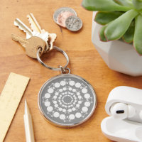 Bicyclettes blanches Mandala