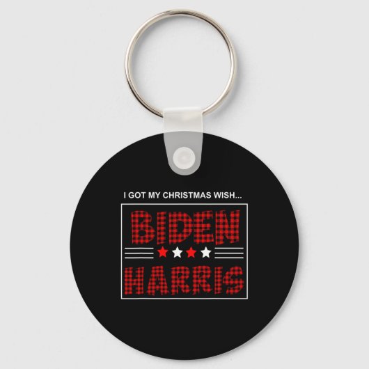 Porte-clés Biden Kamala Harris 2020 Noël (Recto)
