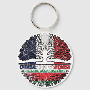 Porte-clés Biélorussie Biélorussie Biélorussie France Arbre