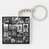 Porte-clés Biélorussie Gordno Brest Minsk Architecture Collag (Dos)