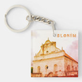 Porte-clés Biélorussie Slonim Grande Synagogue Architecture (Devant)