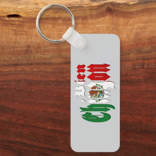 Porte-clés Bien Chingon Mexican Pride Chicano (Recto)