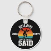 Porte-clés Bien fait est mieux que bien dit (Verso)