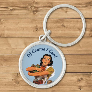 Porte-clés Bien Sûr Je Peux Porte - clé