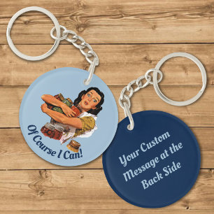 Porte-clés Bien Sûr Je Peux Porte - clé