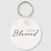 Porte-clés Bienheureux Halo Conception Religieuse Pour Don Ch (Recto)
