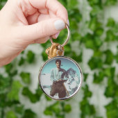 Porte-clés Bienheureux Jeteur Giorgio Frassati (Main)