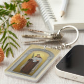 Porte-clés Bienheureux Titus Brandsma Carmelite Saints Prêtre (Devant droit)