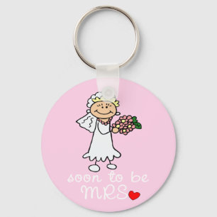 Porte-clés Bientôt MRS CUTE Stick Bride