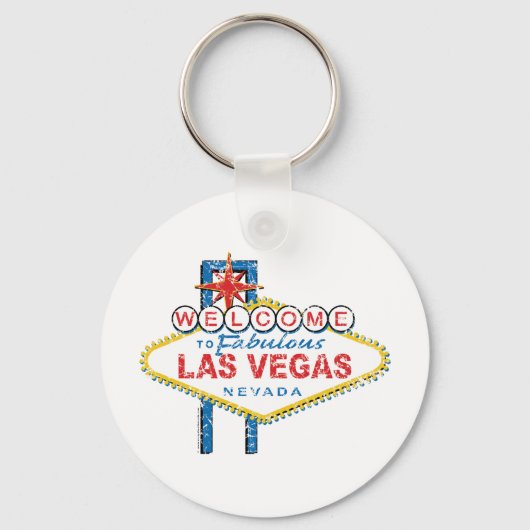 Porte-clés Bienvenue à Fabulous Las Vegas (Recto)