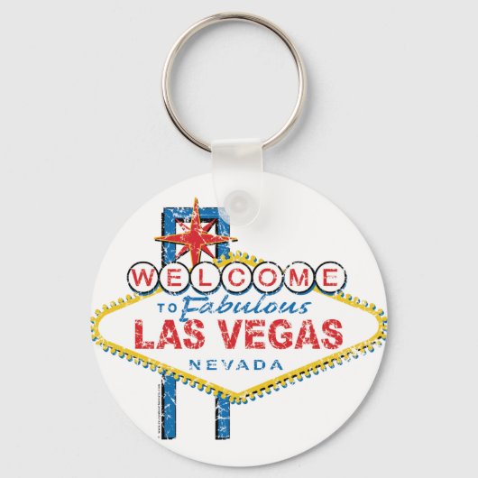 Porte-clés Bienvenue à Fabulous Las Vegas (Recto)