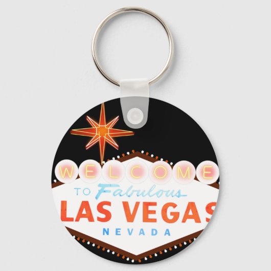 Porte-clés Bienvenue À Fabulous Las Vegas (Recto)