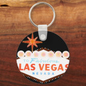 Porte-clés Bienvenue À Fabulous Las Vegas (Recto)