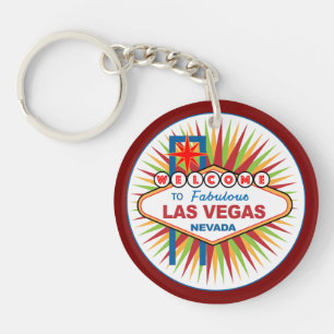 Porte-clés Bienvenue à Fabulous Las Vegas Nevada