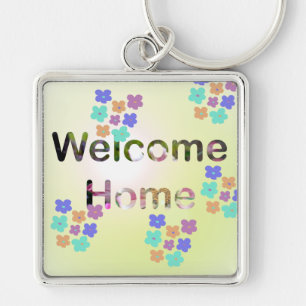 Porte-clés Bienvenue à la maison Chauffage de la nouvelle mai