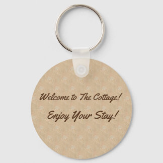 Porte-clés Bienvenue à la maison de vacances de location de c