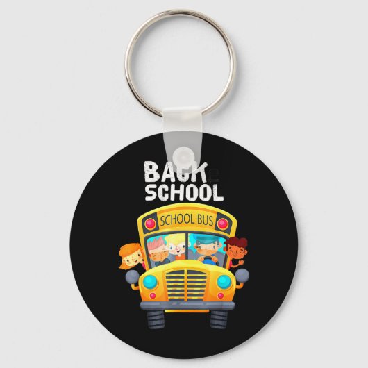 Porte-clés Bienvenue À L'École J'Aime Mon École Bu (Recto)