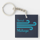 Porte-clés Bienvenue à Malaga 4 : Terral (Devant)