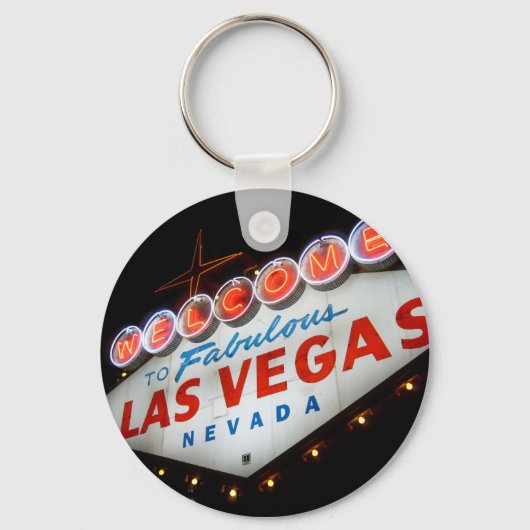 Porte-clés Bienvenue à Vegas Porte - clé (Recto)